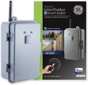 for Pools, Pumps, Patio Lights, AC Units, Electric Water Heaters, Compatible with a Z-Wave Certified Hub 14285 , Gray