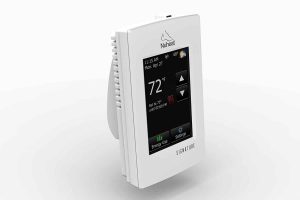 Nuheat SIGNATURE Programmable Dual-Voltage Thermostat with WiFi and Touchscreen Interface, Works with NEST