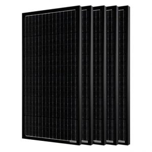 ACOPOWER 5x100 Watts Monocrystalline Solar Panel (5 Pack, 500W)