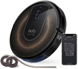 eufy by Anker, RoboVac G30 Edge, Robot Vacuum with Smart Dynamic Navigation 2.0, 2000Pa Suction, Wi-Fi, Boundary Strips, for Carpets and Hard Floors.