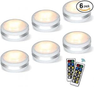 LEDERA Wireless LED Puck Lights