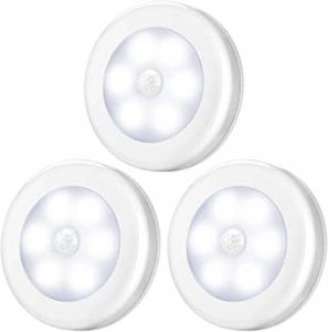 New Version AMIR Motion Sensor Lights, Battery-Powered LED Lights