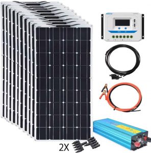 inpuguang 1000Watt Solar Panel Kit