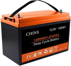 Chins LiFePO4 Battery 12V 100AH Lithium Battery