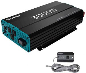 Renogy 3000 Watt Pure Sine Wave Inverters 12V DC to 120V AC