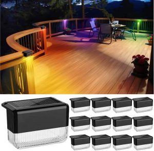 JACKYLED Solar Deck Lights