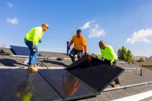Solar Panel Roof Replacement